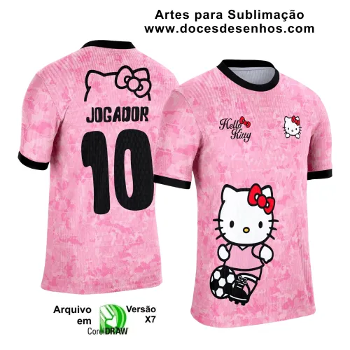 Camiseta Escolar Interclasse Hello Kitty 2025