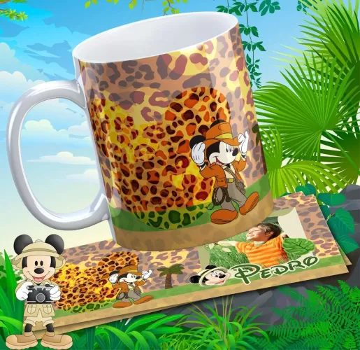 Canecas – Kit Mickey Safari