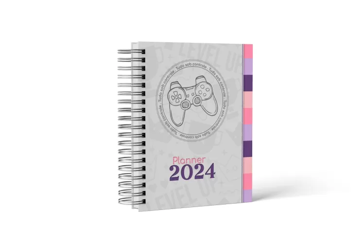 Coleção “Tudo Sob Controle” GEEK – Agenda 2024 Feminino e Masculino – Metamorpaper