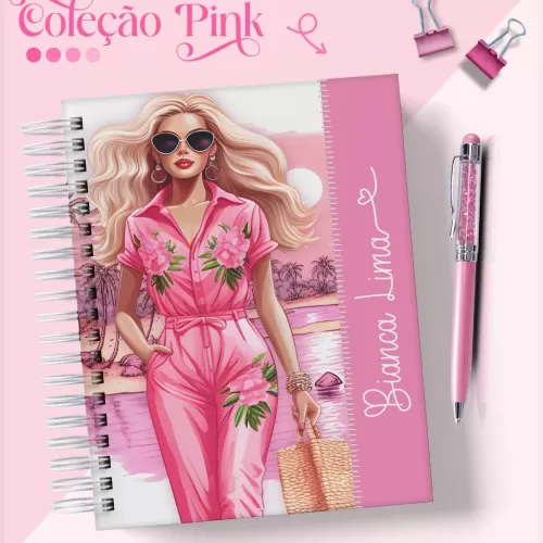 Combo Agendas – Pink 2024 – Lina Criativa