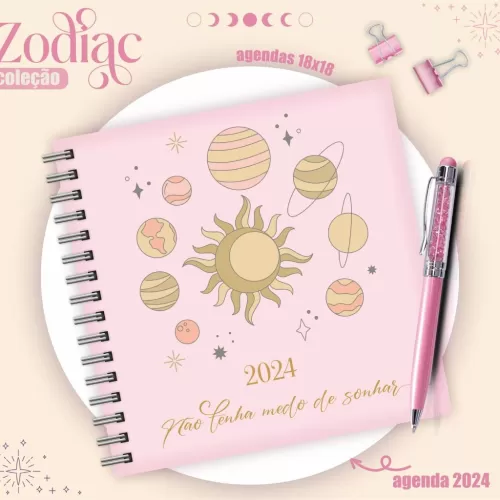 Combo Agendas – Zodiacos 18×18 – Lina Criativa