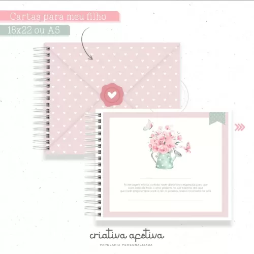 Combo Arquivos para maternidade – Baby Borboleta floral – Criativa Afetiva