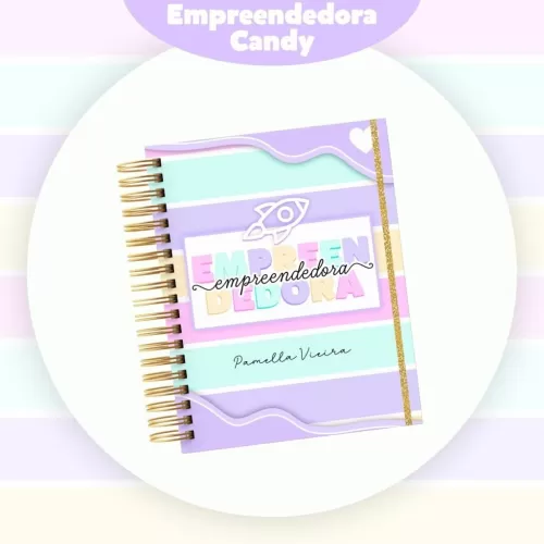 Combo Empreendedora Candy – Encadernação (Pamella Vieira)