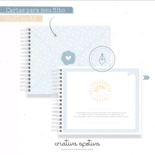 Combo de Arquivos Para Maternidade – Volta ao Sol Azul – Criativa Afetiva