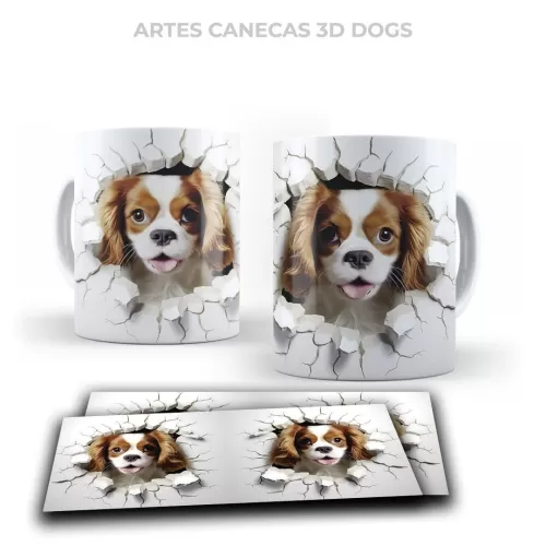 DOGS – 42 Artes Em 3D – Loluca Designer