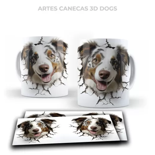 DOGS – 42 Artes Em 3D – Loluca Designer