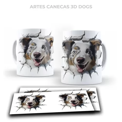 DOGS – 42 Artes Em 3D – Loluca Designer