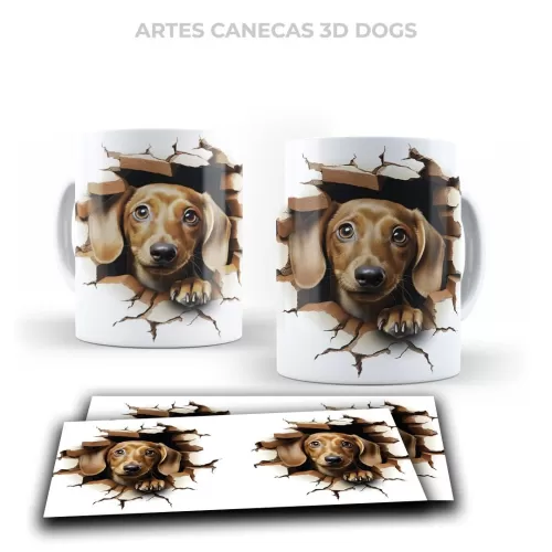 DOGS – 42 Artes Em 3D – Loluca Designer