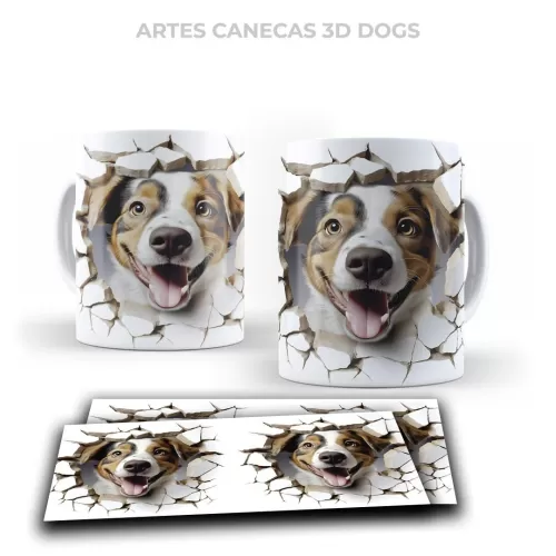 DOGS – 42 Artes Em 3D – Loluca Designer