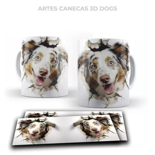 DOGS – 42 Artes Em 3D – Loluca Designer