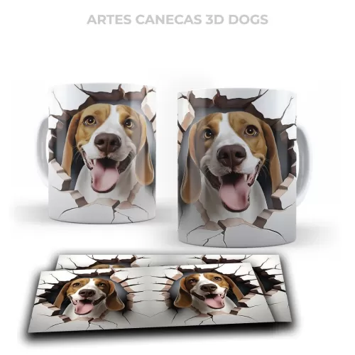 DOGS – 42 Artes Em 3D – Loluca Designer