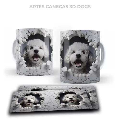 DOGS – 42 Artes Em 3D – Loluca Designer