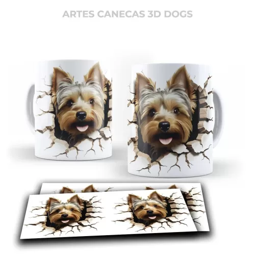 DOGS – 42 Artes Em 3D – Loluca Designer