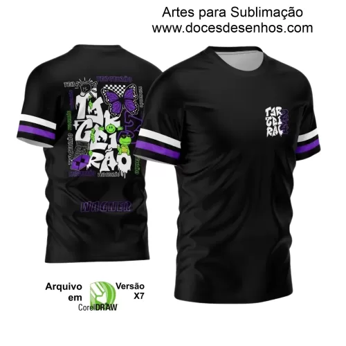 Design de Camisa Personalizada - Terceirão Borboleta - 2024 - 2025