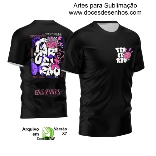 Design de Camisa Personalizada - Terceirão Borboleta - 2024 - 2025