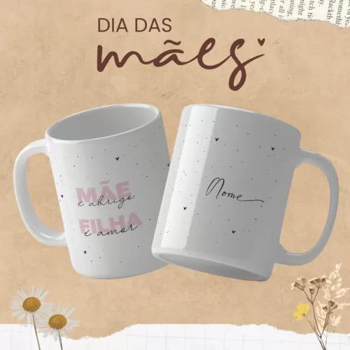 Dia das Mães – Artes Canecas (Cravo e Canecas)