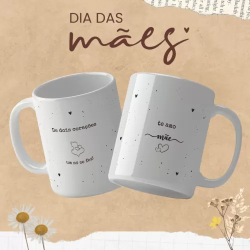 Dia das Mães – Artes Canecas (Cravo e Canecas)