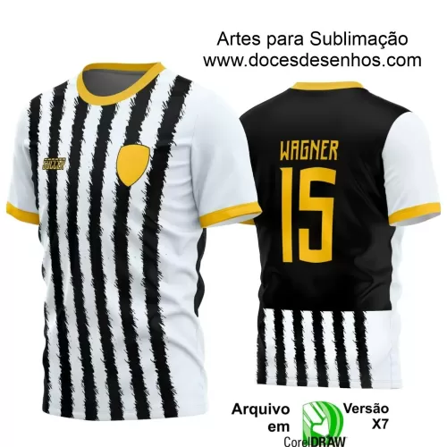 Estampa Camisa Personalizada - Time Amador - Futebol 2025