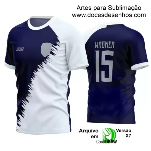 Estampa Camisa Personalizada - Time Amador - Futebol 2025