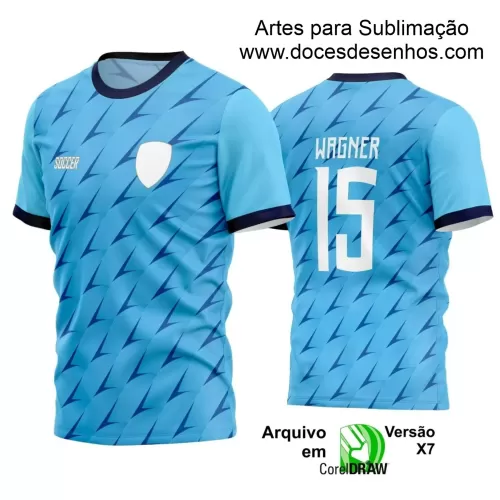 Estampa Camisa Personalizada - Time Amador - Futebol 2025