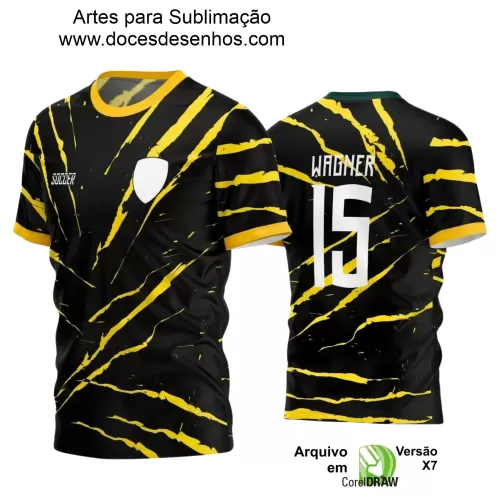 Estampa Camisa Personalizada - Time Amador - Futebol 2025