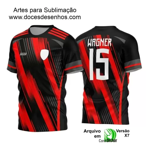 Estampa Camisa Personalizada - Time Amador - Futebol 2025