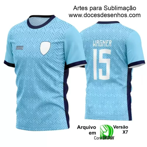 Estampa Camisa Personalizada - Time Amador - Futebol 2025