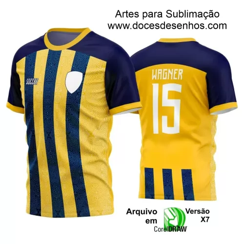 Estampa Camisa Personalizada - Time Amador - Futebol 2025