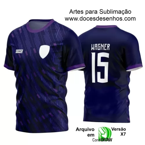 Estampa Camisa Personalizada - Time Amador - Futebol 2025