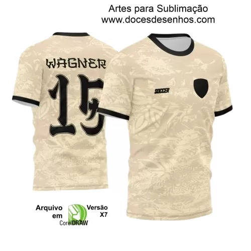 Estampa Camisa Personalizada - Time Amador - Futebol 2025