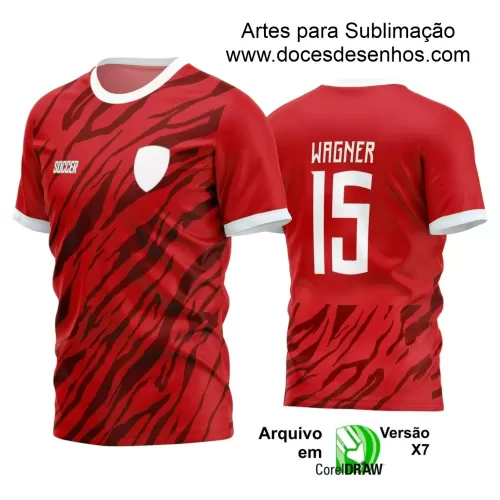 Estampa Camisa Personalizada - Time Amador - Futebol 2025