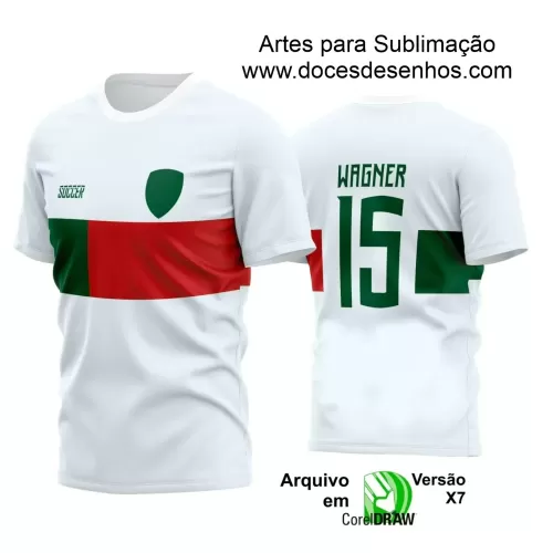 Estampa Camisa Personalizada - Time Amador - Futebol 2025