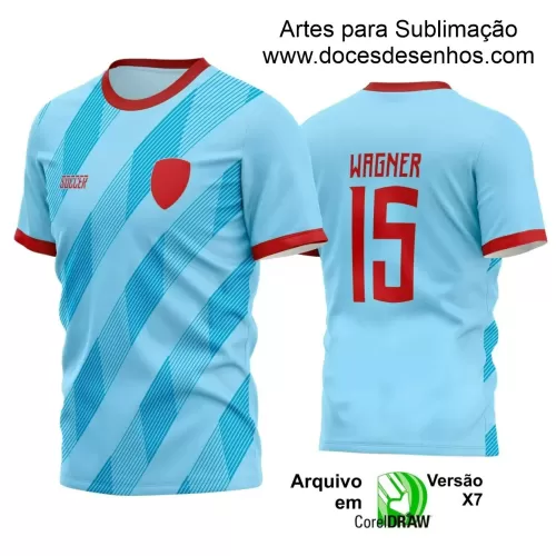 Estampa Camisa Personalizada - Time Amador - Futebol 2025