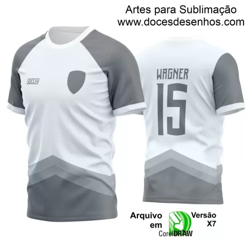 Estampa Camisa Personalizada - Time Amador - Futebol 2025