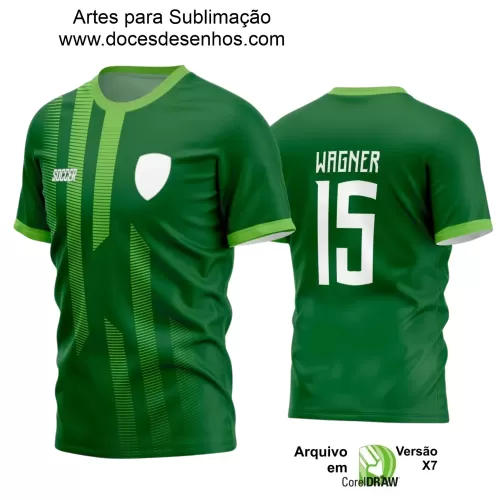 Estampa Camisa Personalizada - Time Amador - Futebol 2025