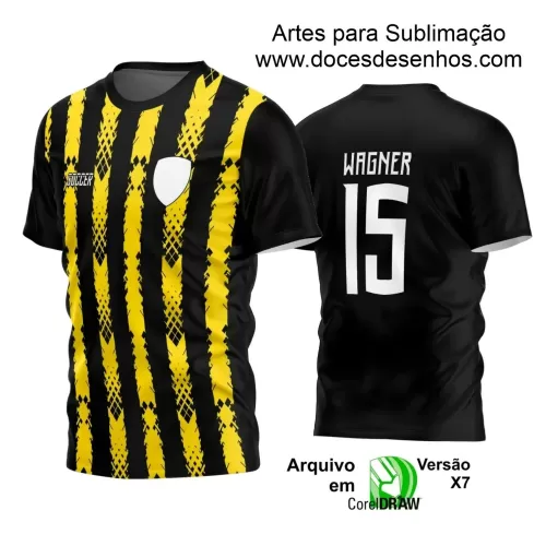 Estampa Camisa Personalizada - Time Amador - Futebol 2025