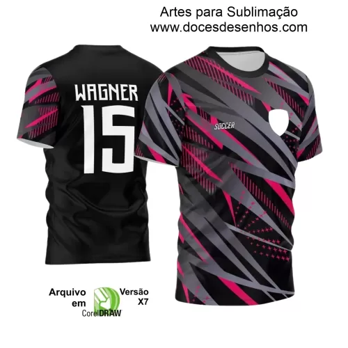 Estampa Camisa Personalizada - Time Amador - Futebol 2025