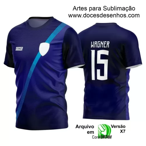 Estampa Camisa Personalizada - Time Amador - Futebol 2025