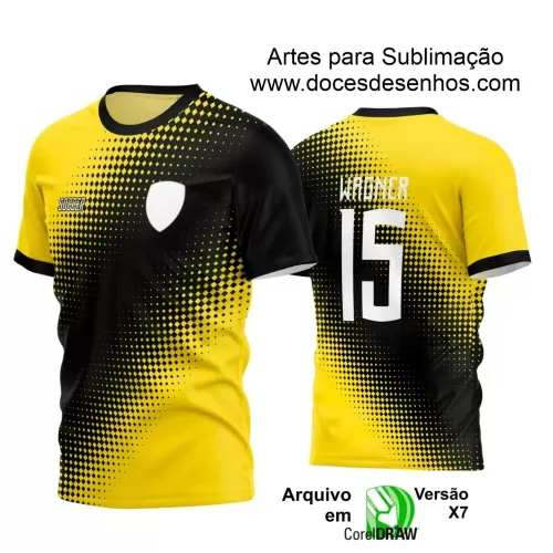 Estampa Camisa Personalizada - Time Amador - Futebol 2025