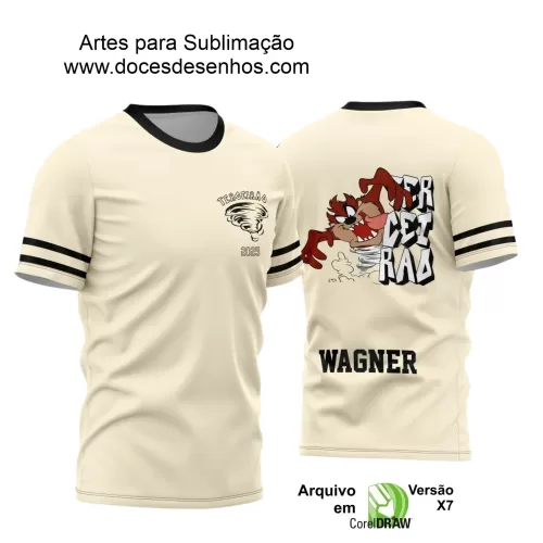 Estampa Camiseta Escolar – Formandos – Concluintes – Terceirão 2025 – Taz Mania