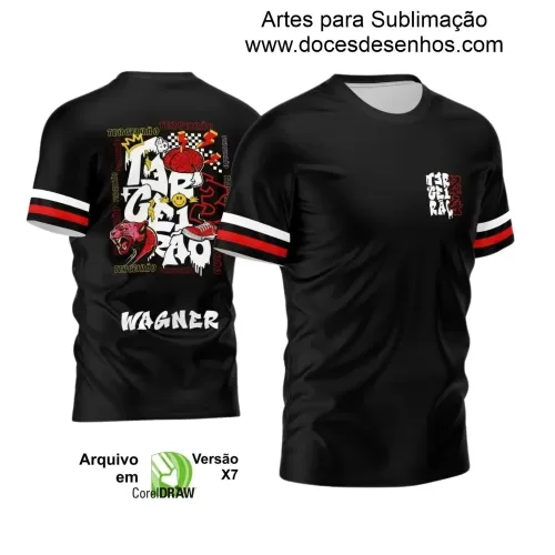 Estampa Camiseta Escolar Preta – Formandos – Concluintes – Terceirão - Pantera Vermelha