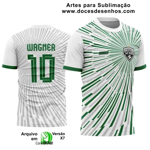 Estampa Camiseta Personalizada - Arte Vetor - Time Amador - Futebol 2025