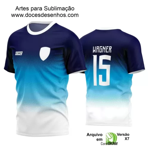 Estampa Camiseta Personalizada - Time Amador - Futebol 2025