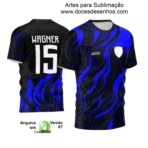 Estampa Camiseta Personalizada - Time Amador - Futebol 2025