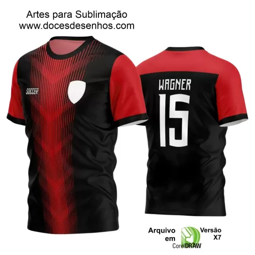 Estampa Camiseta Personalizada - Time Amador - Futebol 2025