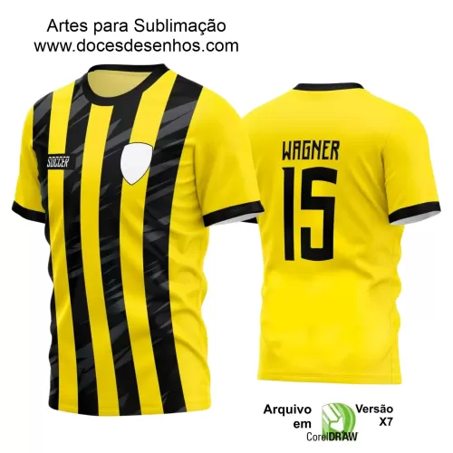 Estampa Camiseta Personalizada - Time Amador - Futebol 2025