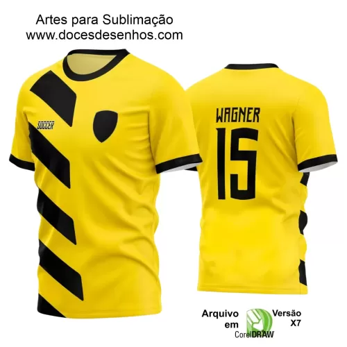 Estampa Camiseta Personalizada - Time Amador - Futebol 2025