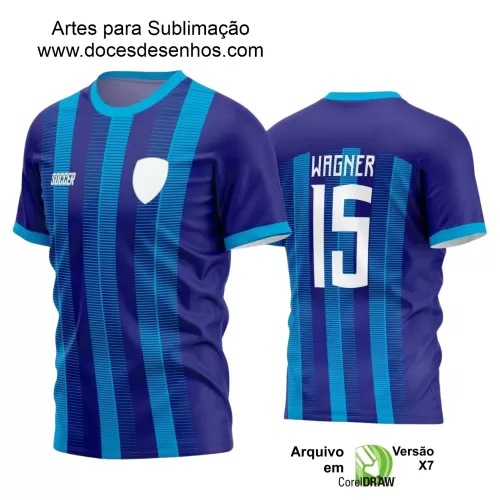 Estampa Camiseta Personalizada - Time Amador - Futebol 2025