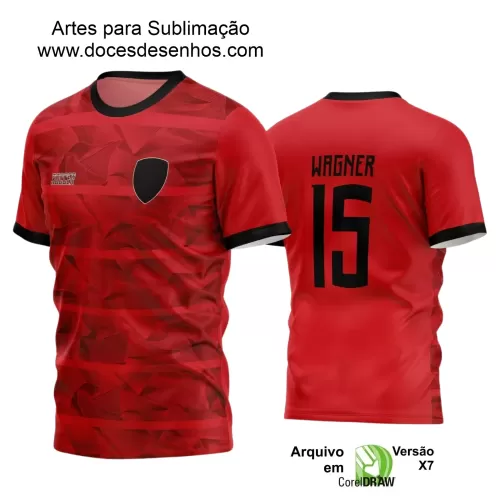 Estampa Camiseta Personalizada - Time Amador - Futebol 2025