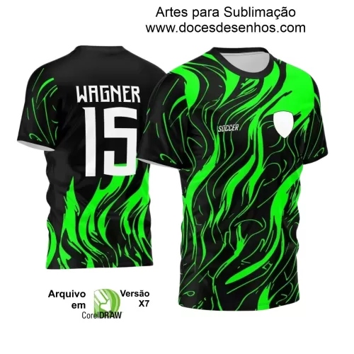 Estampa Camiseta Personalizada - Time Amador - Futebol 2025